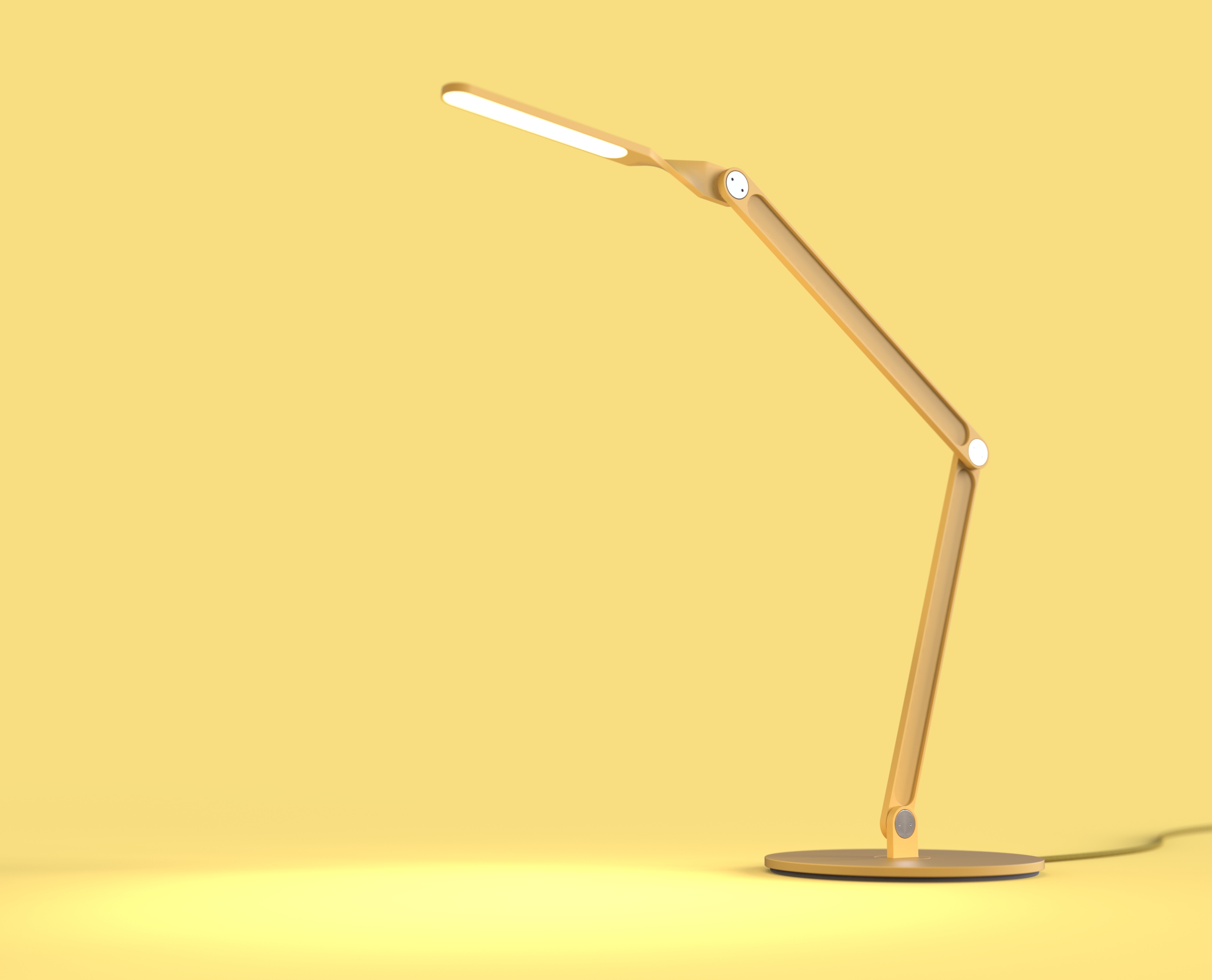 Twist lamp design and brand identity by H+H Design studio